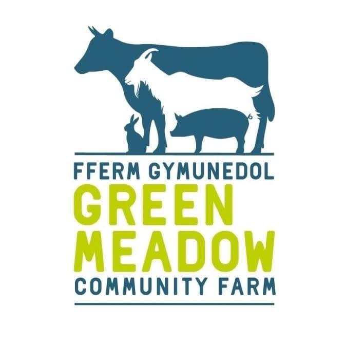Fferm Gymunedol Greenmeadow Community Farm logo